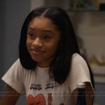 Ashley’s graphic tee on Bel-Air