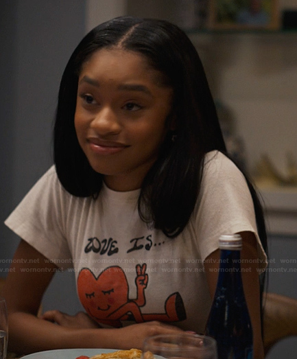 Ashley's graphic tee on Bel-Air