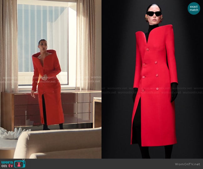 Balenciaga 52nd Collection worn by Allura Grant (Kim Kardashian) on Alls Fair