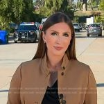Dana Williams's beige blazer on NBC News Daily