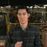 Brian Cheung’s grey plaid button down shirt on Today