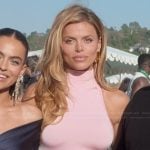 Brooks Nader’s pink turtleneck dress on The Kardashians