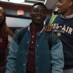 Carlton’s denim bomber jacket on Bel-Air