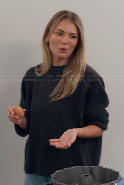 Charley’s gray cashmere sweater on Southern Charm