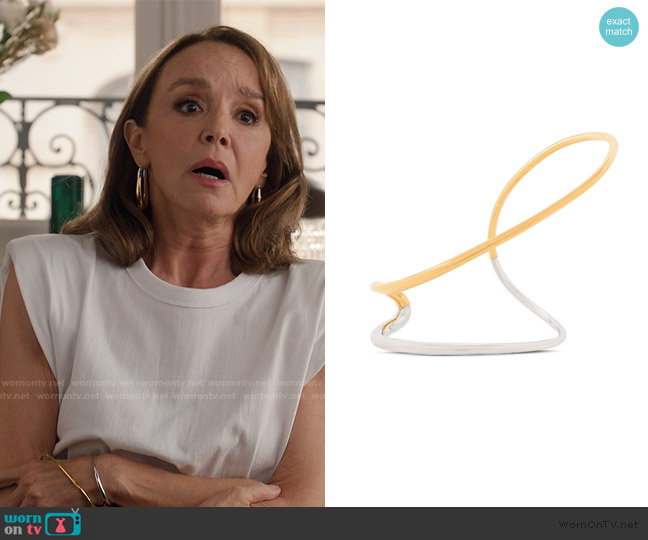 Charlotte Chesnais Ivy Bracelet worn by Sylvie (Philippine Leroy-Beaulieu) on Emily in Paris