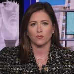 Chloe’s black tweed jacket on Today