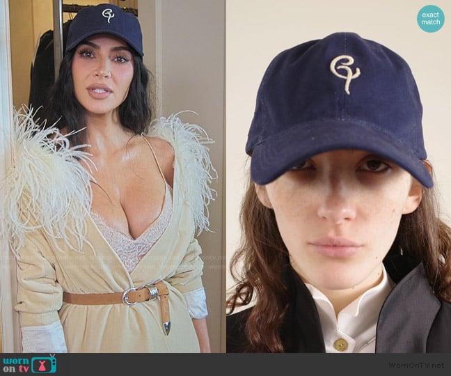Conner Ives The CI Baseball Cap worn by Kim Kardashian (Kim Kardashian) on The Kardashians