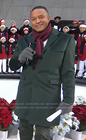 Craig's green coat on Today