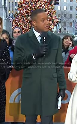 Craig's green coat on Today