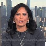 Darlene’s grey ribbed sweater dress on Today