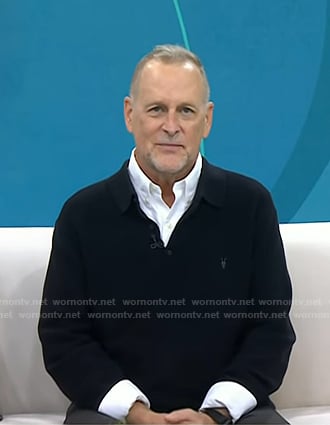 Dave Coulier’s black polo sweater on Today
