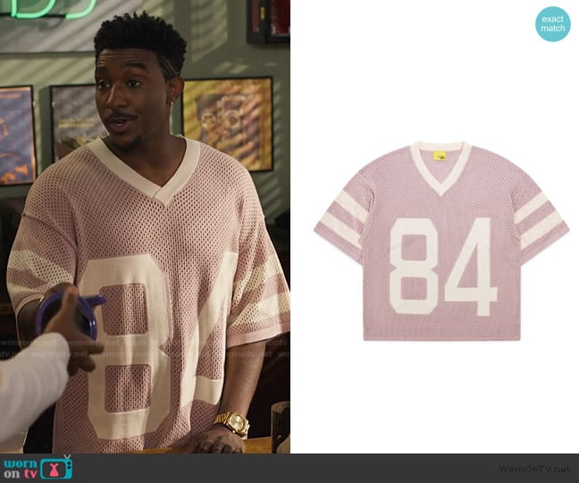 Diet Starts Monday Knit Jersey - Mauve worn by Jazz (Jordan L. Jones) on Bel-Air