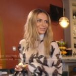 Dorit’s butterfly print blouse on The Real Housewives of Beverly Hills