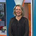 Dylan’s black polka dot top on Today