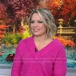 Dylan’s pink v-neck sweater on Today