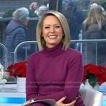 Dylan’s horsebit detail sweater dress on Today