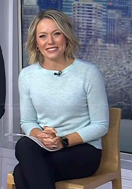 Dylan's light blue sweater on Today