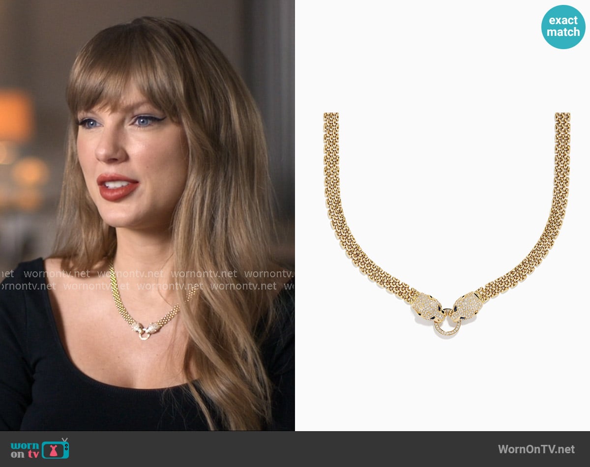 Taylor Swift’s snake necklace on The End of an Era