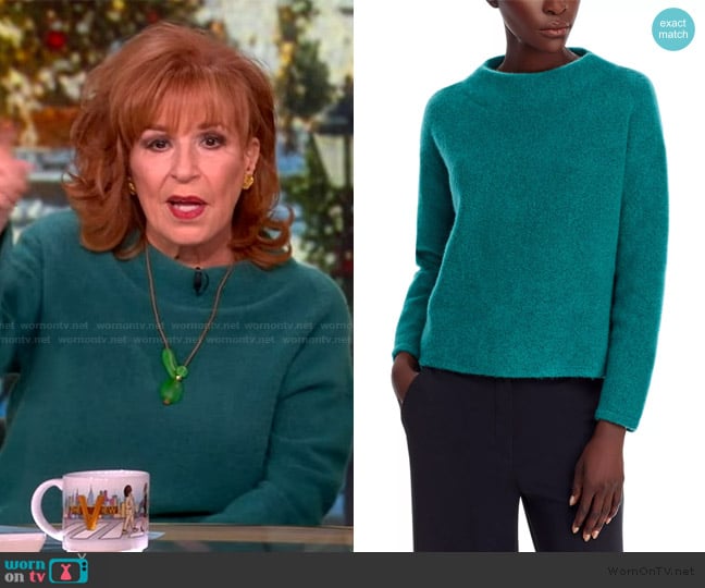Eileen Fisher Funnel Neck Sweater worn by Joy Behar on The View