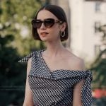 Emily’s Tortoise sunglasses on Emily in Paris