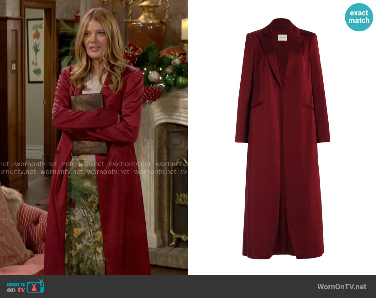 Favorite Daughter Juniper Coat worn by Phyllis Summers (Michelle Stafford) on The Young and the Restless