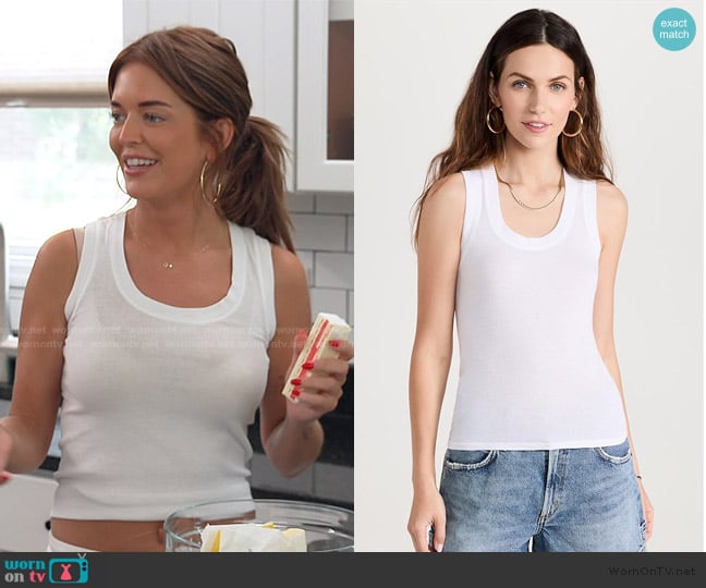 Free People U Neck Tank worn by Salley Carson on Southern Charm