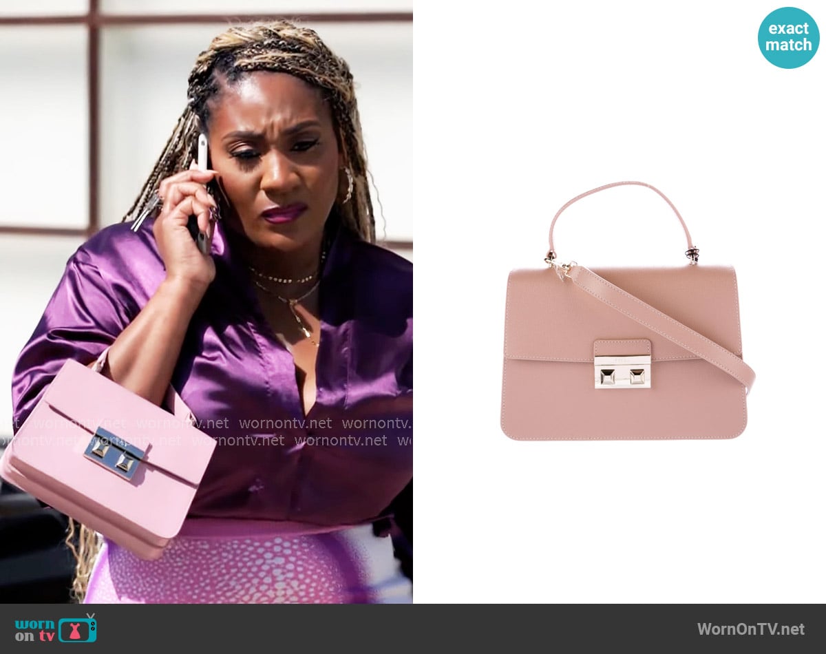 Furla Bella Bag worn by Daniella King (Mignon) on Tyler Perrys Sistas
