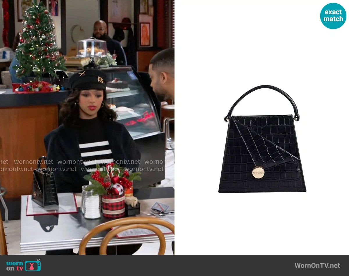F&W Style Kandi Bag worn by Kat Richardson (Colby Muhammad) on Beyond the Gates