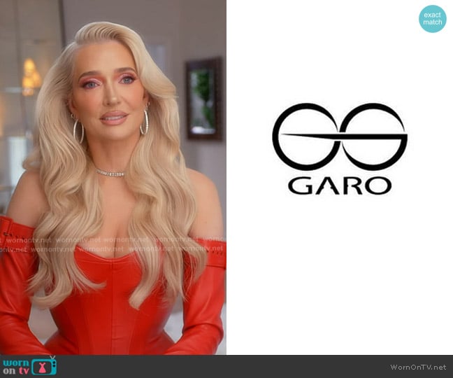 Garo Sparo custome designed worn by Erika Jayne on The Real Housewives of Beverly Hills