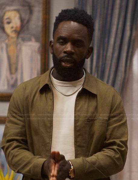 Geoffrey's green jacket on Bel-Air