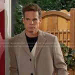 Leo’s grey coat on Days of our Lives