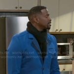 Ted’s blue jacket on Beyond the Gates