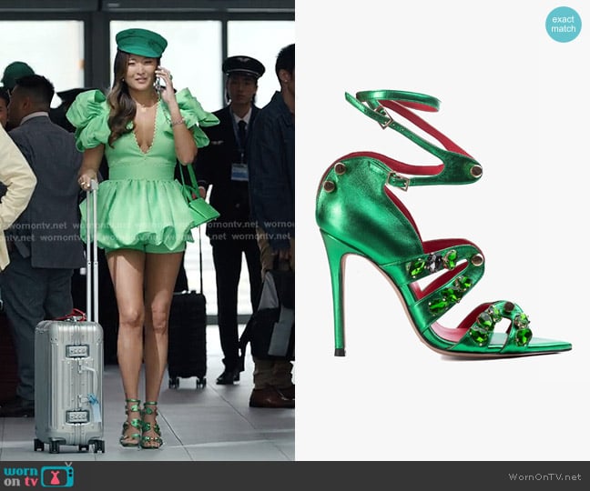 Hardot Famous Fuck worn by Mindy Chen (Ashley Park) on Emily in Paris