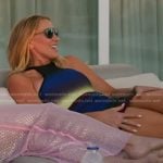 Heather’s blue ombre top and skirt on The Real Housewives of Salt Lake City