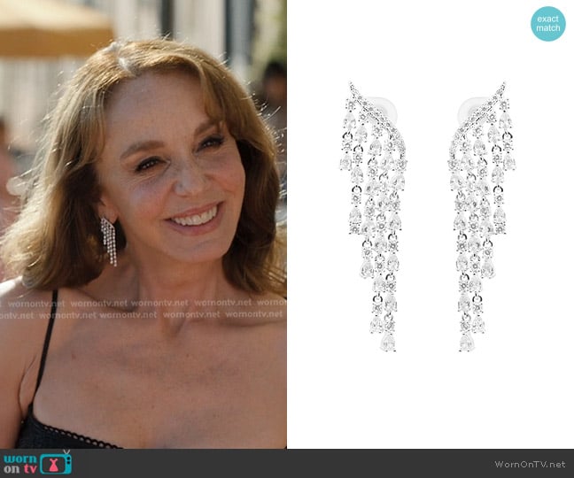 Helena Joy Just Joy Eagle Earrings worn by Sylvie (Philippine Leroy-Beaulieu) on Emily in Paris