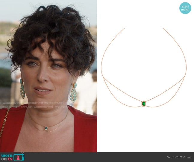 Helena Joy Mila Spring Choker worn by Bianca’s (Solenn Le Couviour Mancini) on Emily in Paris