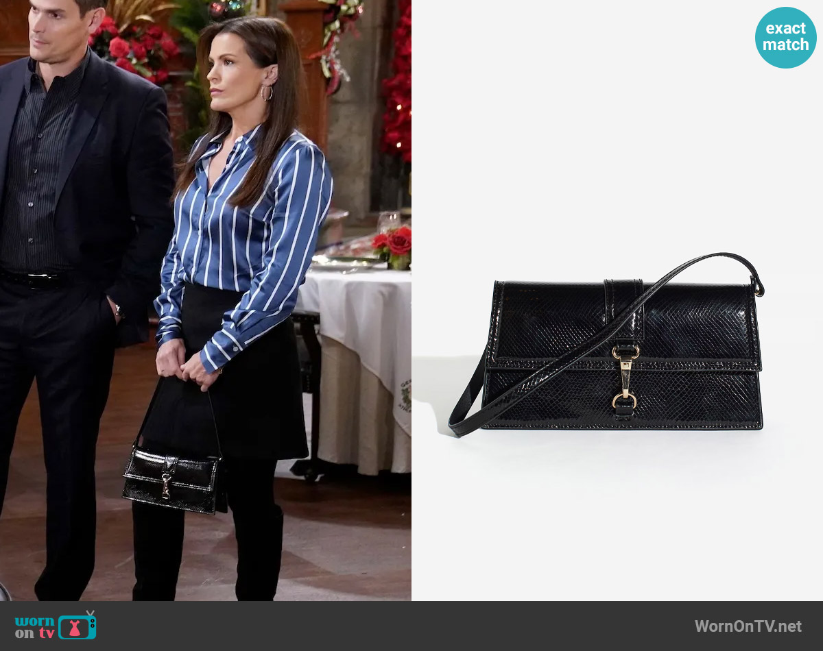 H&M Small Shoulder Bag worn by Chelsea Lawson (Melissa Claire Egan) on The Young and the Restless
