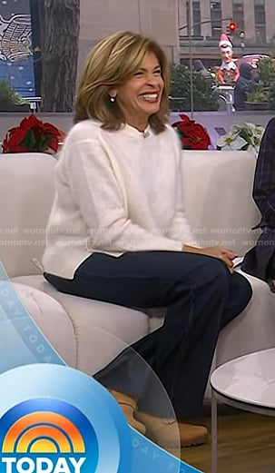 Hoda’s indigo jeans on Today