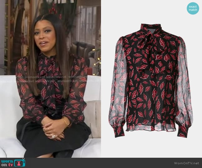 Hofmann Copenhagen Nola Top worn by Morgan Norwood on Good Morning America