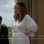 Hope’s bridal robe on The Bold and the Beautiful