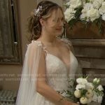 Hope’s wedding dress 2025 on The Bold and the Beautiful