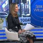 Savannah’s black horsebit ankle boots on Today