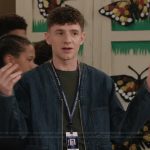 Jacob’s denim jacket on Abbott Elementary