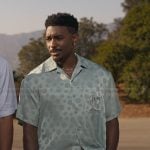 Jazz’s polka dot print shirt on Bel-Air