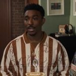 Jazz’s striped long sleeve shirt on Bel-Air