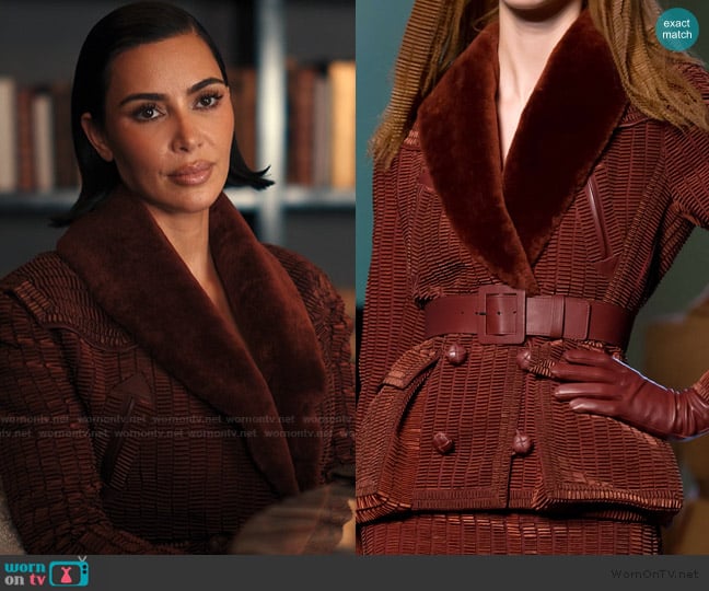 Jean Paul Gaultier 2016 Fall Winter Collection worn by Allura Grant (Kim Kardashian) on Alls Fair