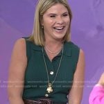 Jenna’s brown leather belt on Today