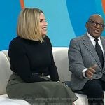 Jenna’s black mules on Today