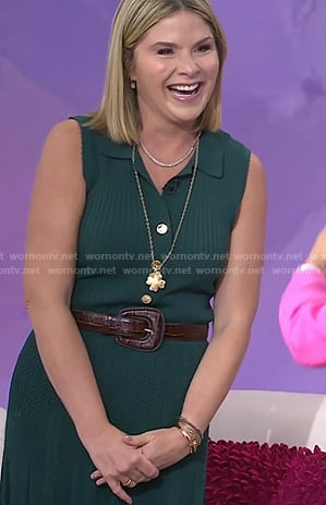 Jenna's brown leather belt on Today
