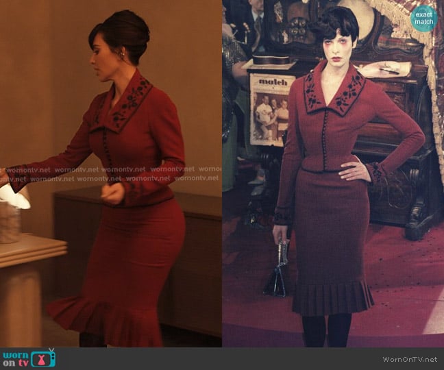 John Galliano Fall 1998 Ready-to-Wear Collection worn by Allura Grant (Kim Kardashian) on Alls Fair